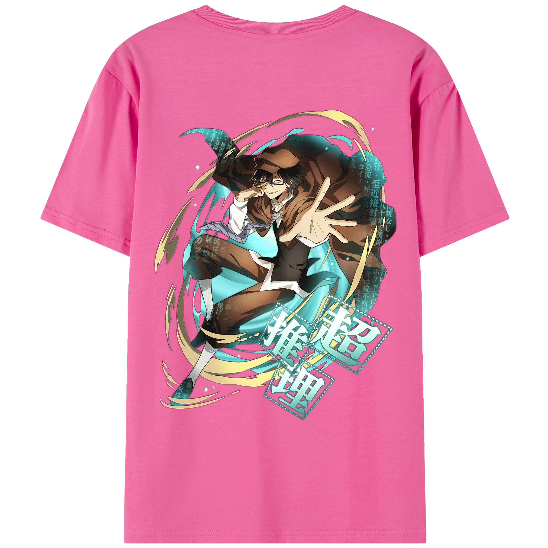 （画像用） 文豪ストレイドッグス Bungo Stray Dogs レディース半袖Tシャツ(バックプリント)